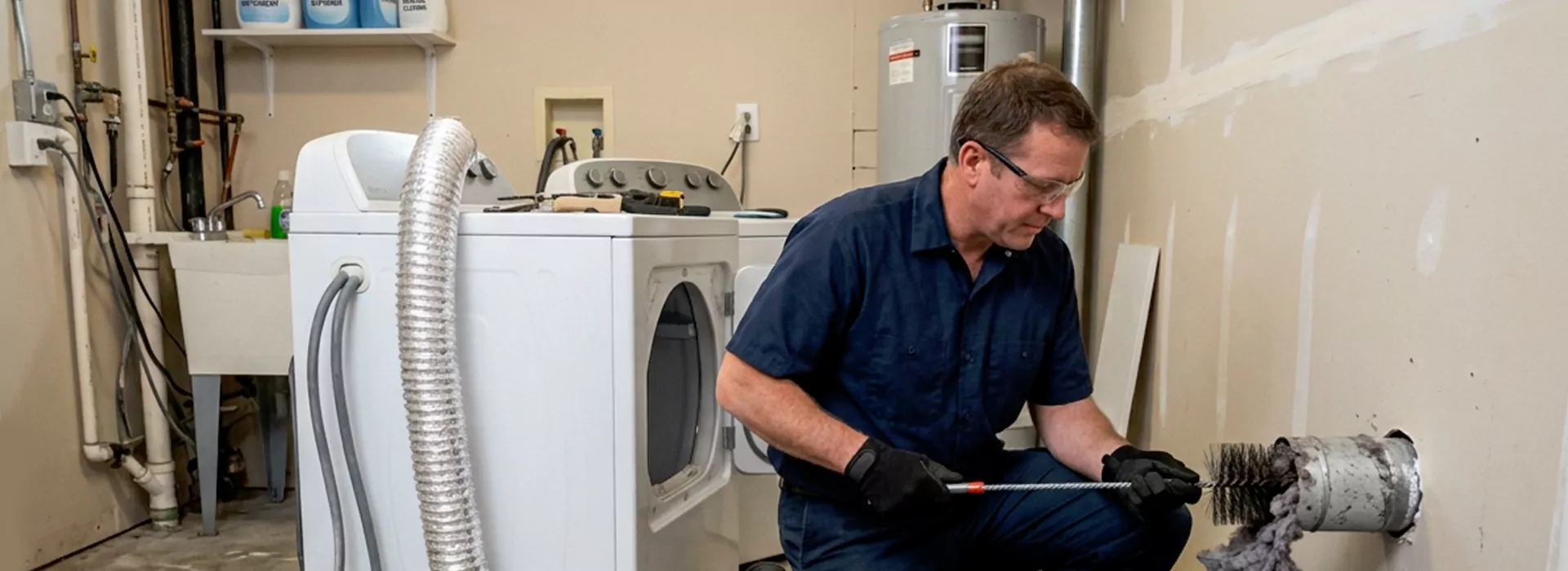 Clogged Dryer Vent Repair in Takoma Park, Maryland
