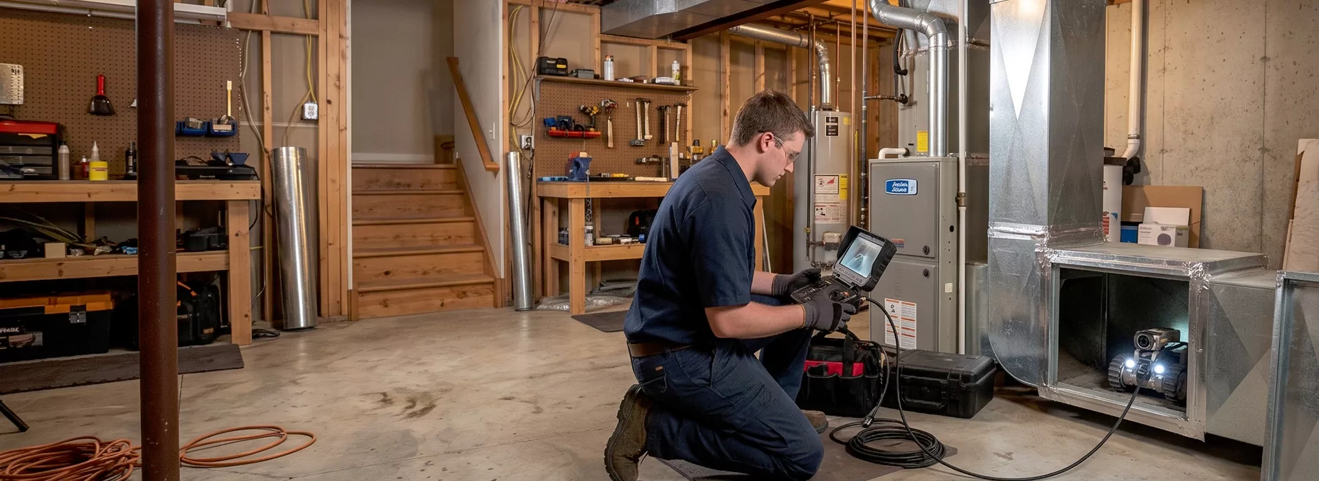 Robotic Duct Inspection Takoma Park, Maryland
