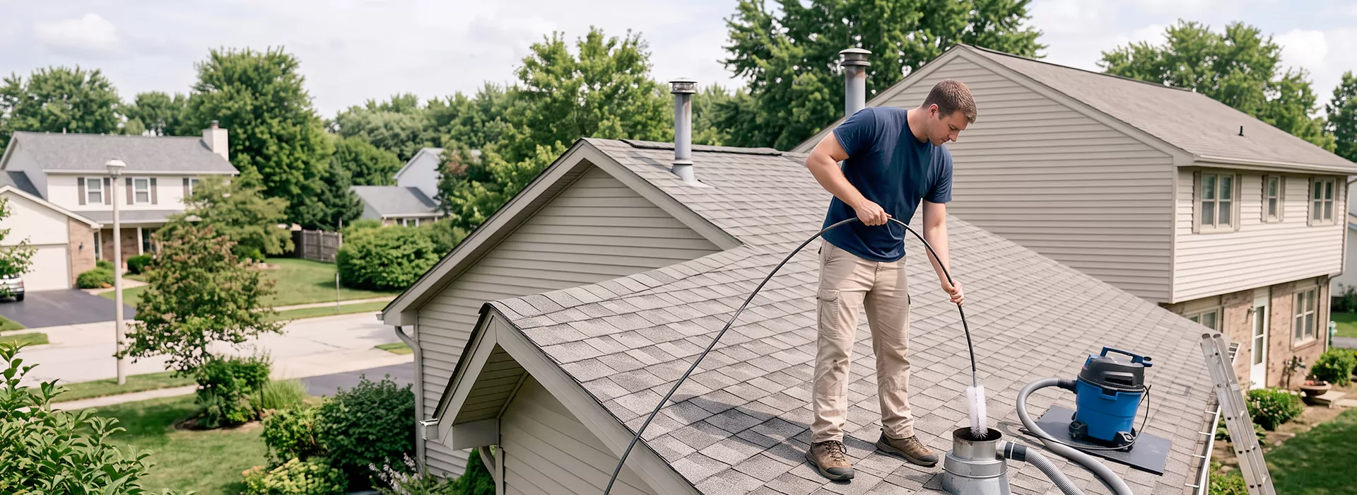 Roof Dryer Vent Cleaning Takoma Park, MD