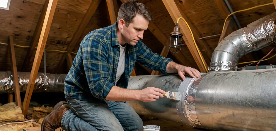 Air Duct Leak Repair in Takoma Park, MD