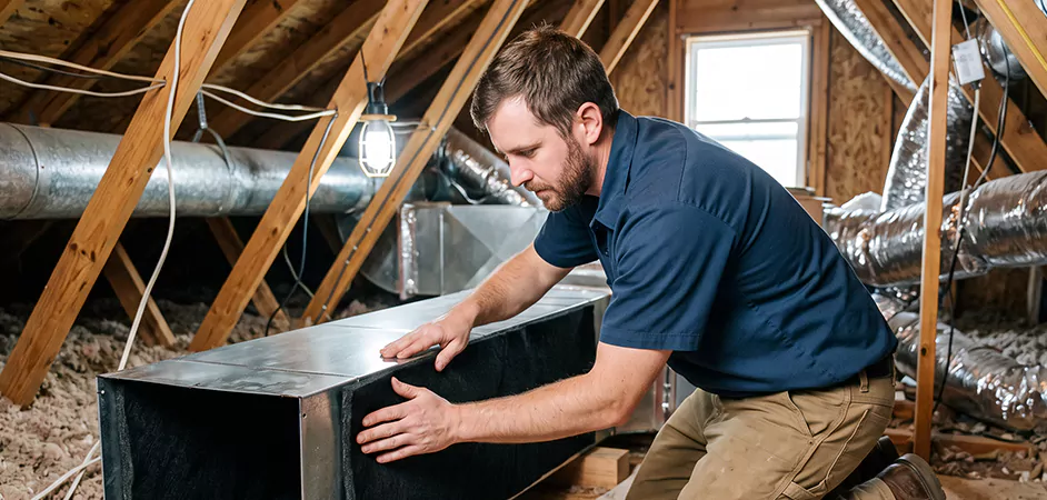Acoustic Duct Liner Installation in Takoma Park