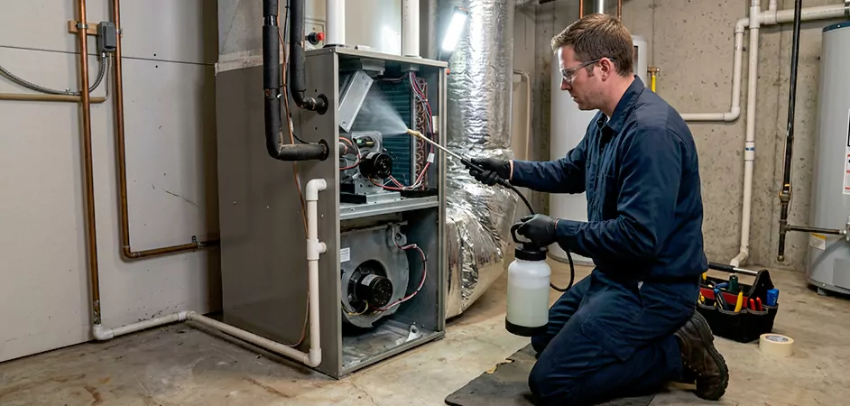 Air Handler Antimicrobial Treatment in Takoma Park