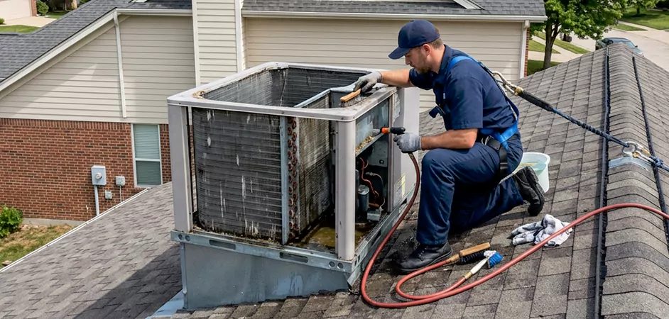 Rooftop Unit Cleaning in Takoma Park