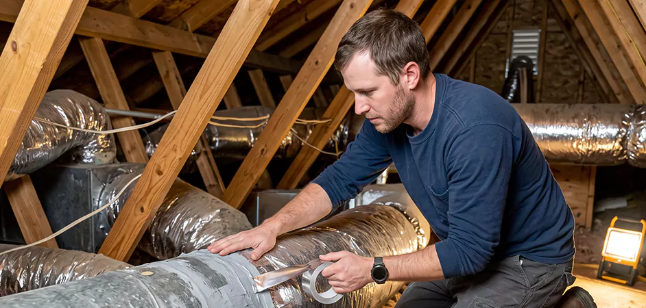 Wall Collar and Connection Repair in Takoma Park