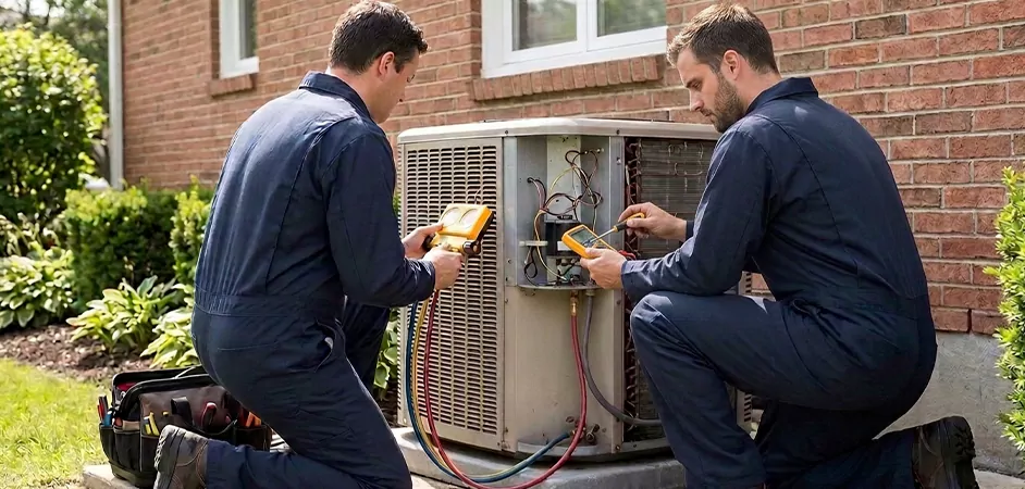 Heat Pump Inspection in Takoma Park