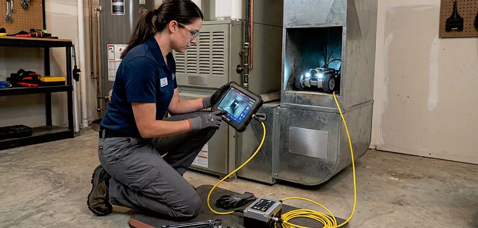 Robotic Duct Inspection in Takoma Park