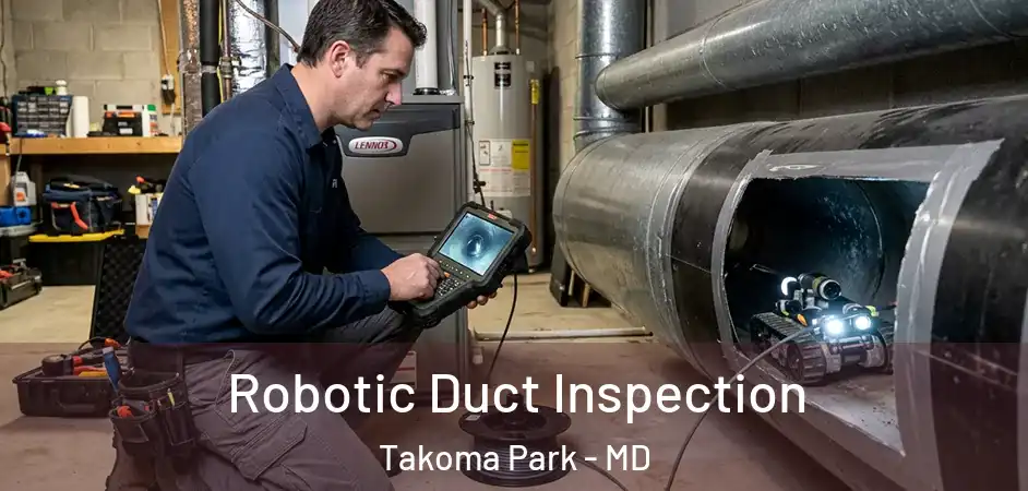  Robotic Duct Inspection Takoma Park - MD